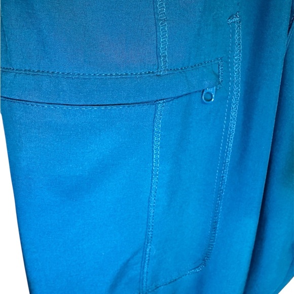 Cherokee Infinity Women's Caribbean Blue Scrub Pants XL Tall - Picture 5 of 9